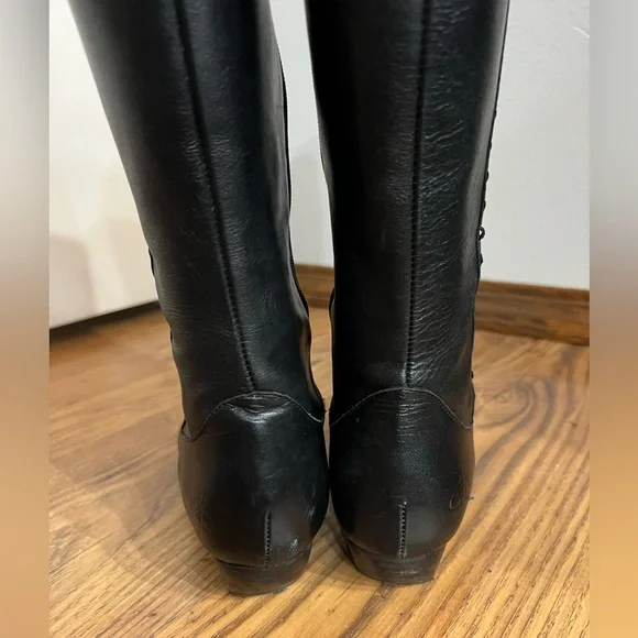 Fluevog Truth "Britney" tall boots, black, size 7 - Picture 7 of 15